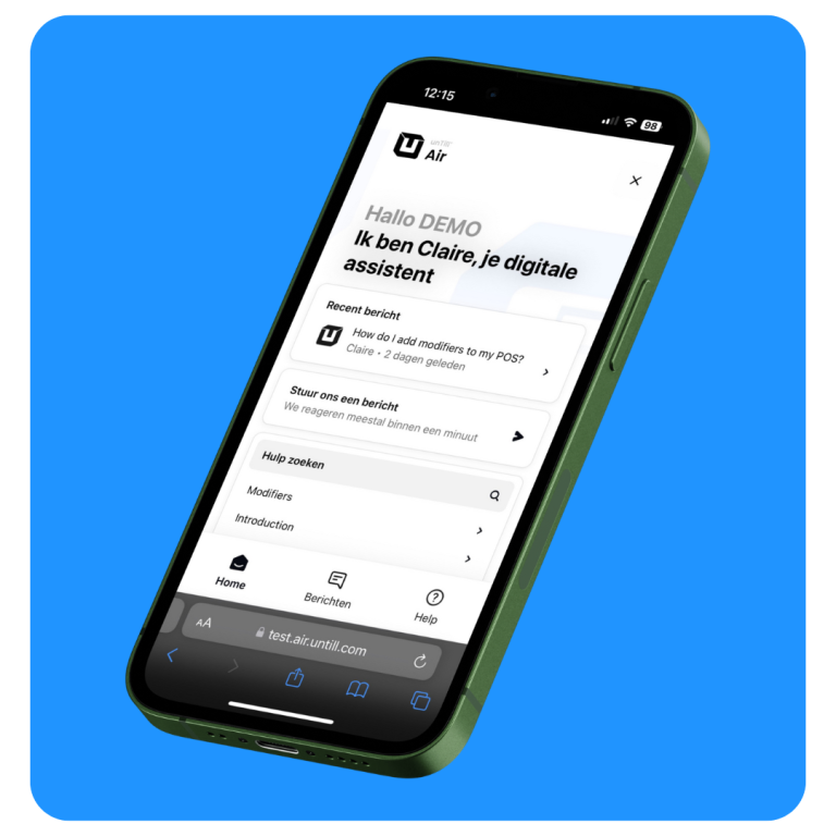 Maak kennis met Claire: jouw digitale unTill Air assistent