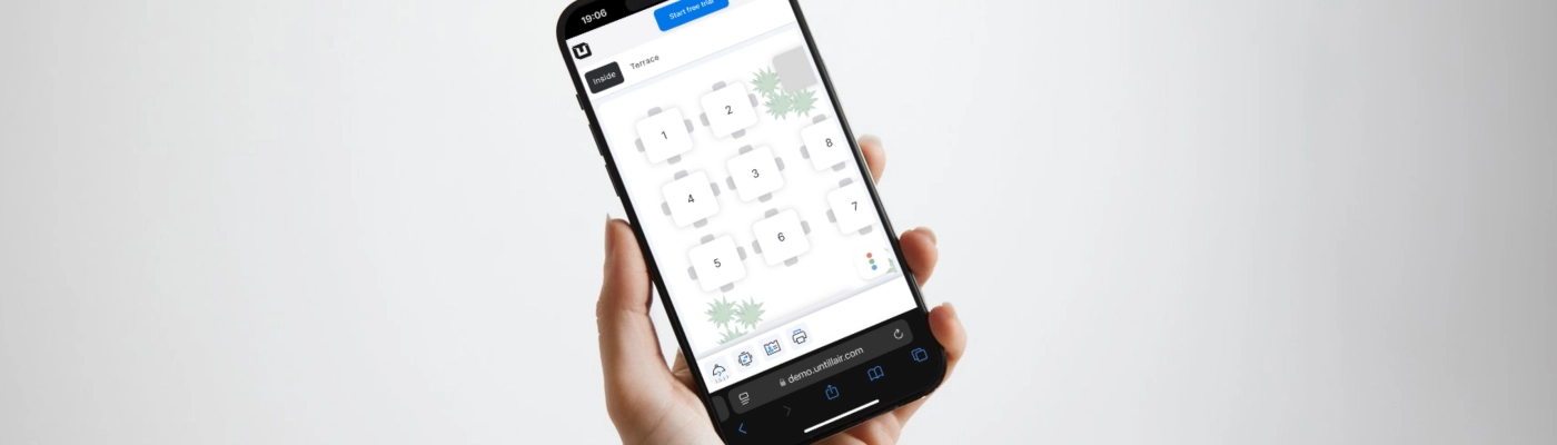 Probeer unTill Air online demo waar en wanneer je wilt