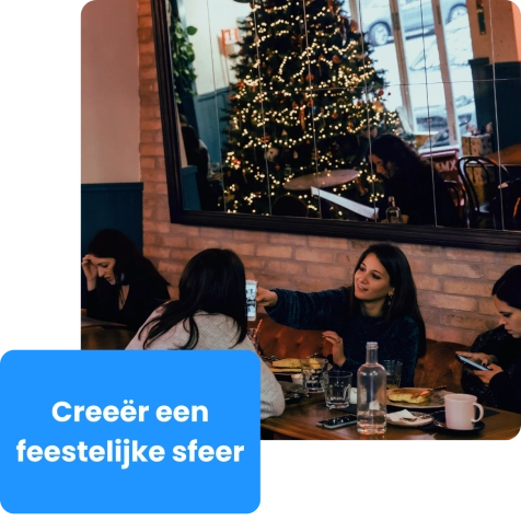 Tip 1: Creëer een warme, feestelijke sfeer
