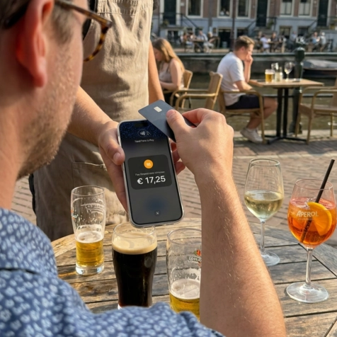 Je telefoon als pinautomaat
