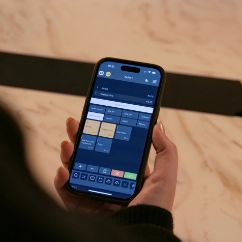 Flexibele horecakassa zonder dure hardware